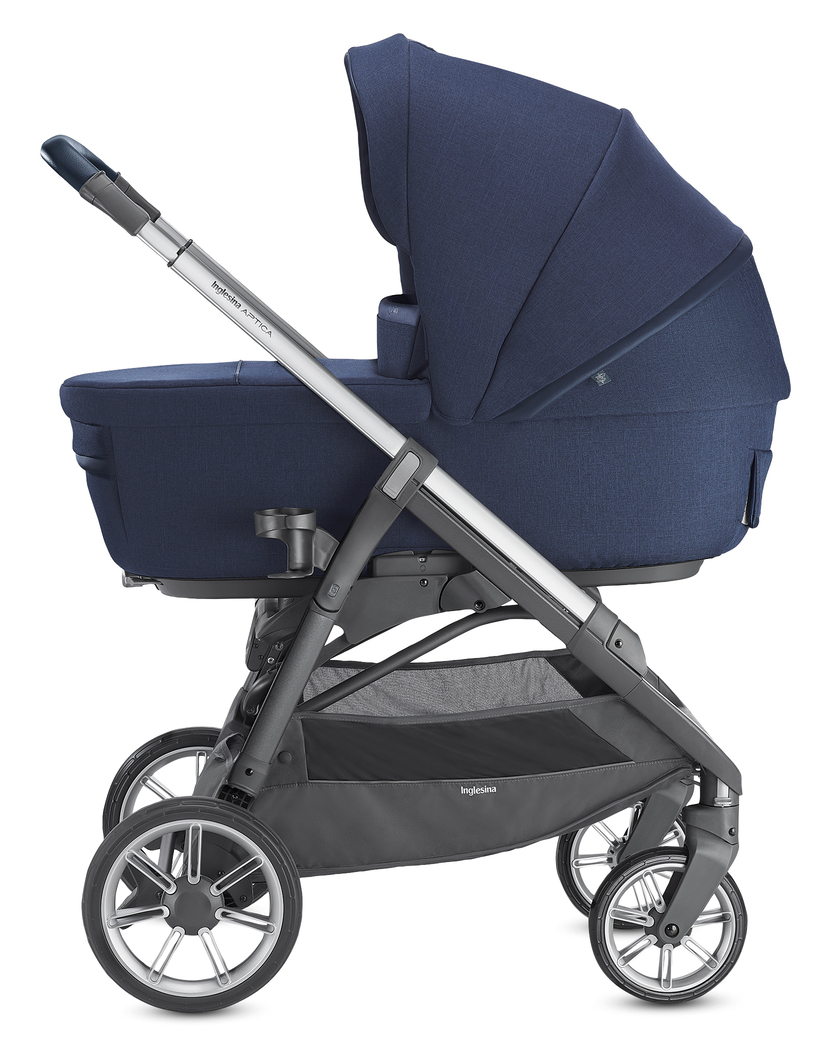 Коляска 2 в 1 Inglesina Aptica с подставкой под люльку Stand Up, Portland Blue