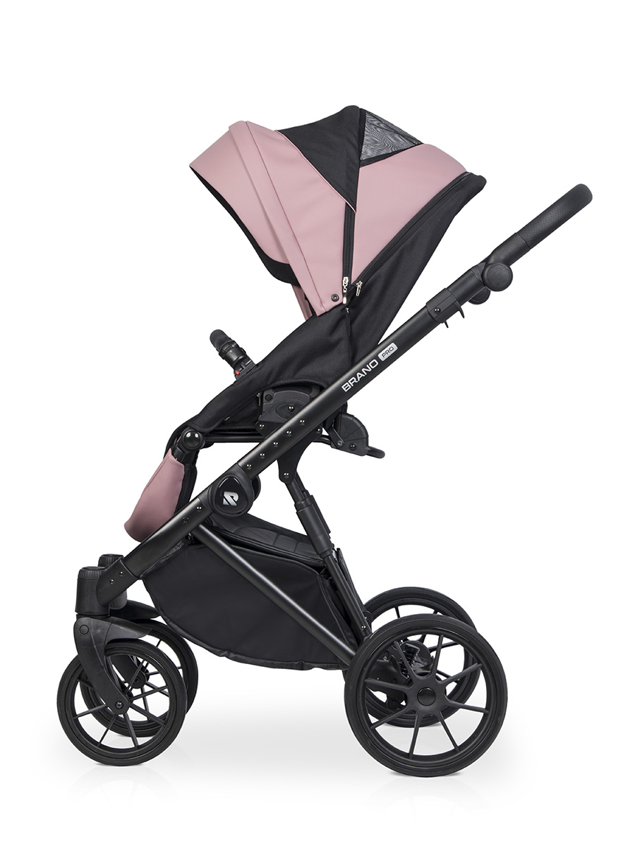 Коляска 3 в 1 Riko Brano Pro, 03 Energy pink