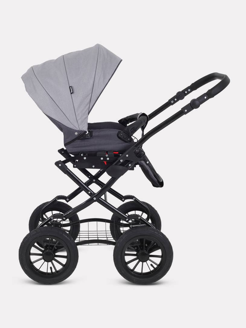 Коляска 2 в 1 Rant Siena Classic 2024 02 темно-серый - светло-серый