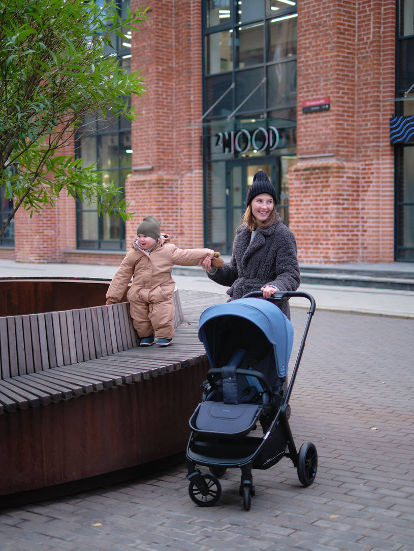 Коляска 3 в 1 Rant Basic Energy Blue