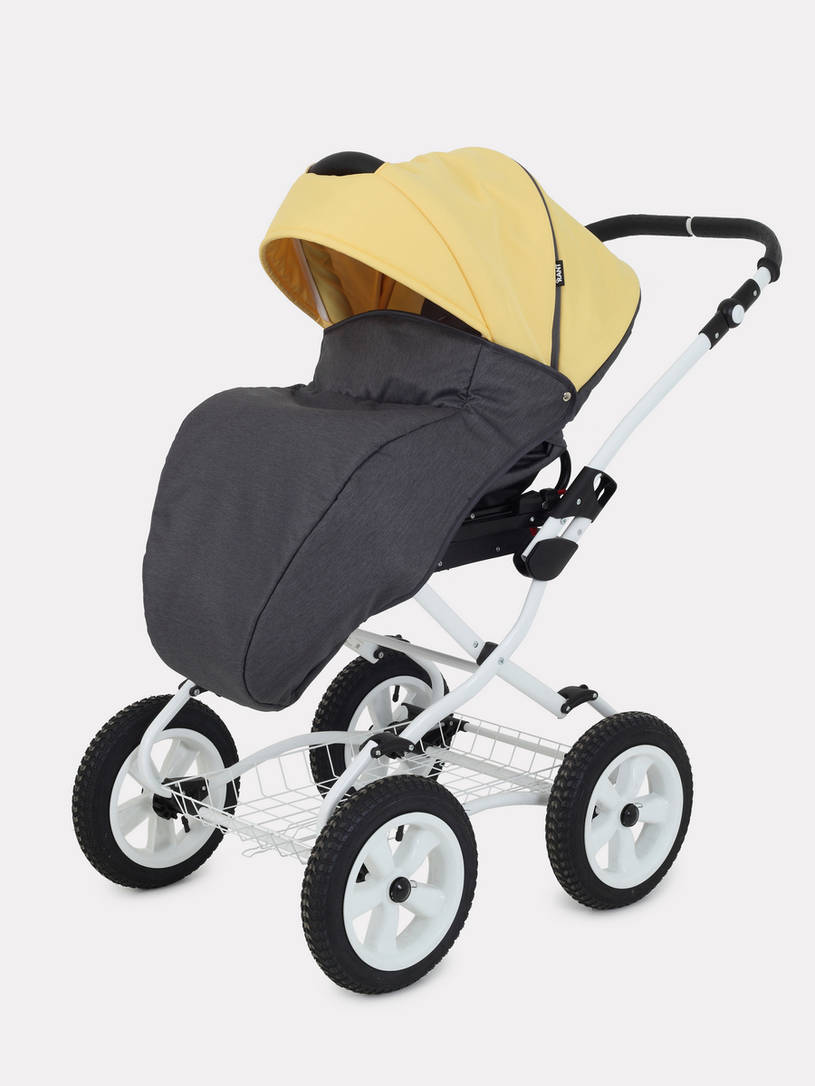 Коляска 2 в 1 Rant Dream Classic 07 желтый
