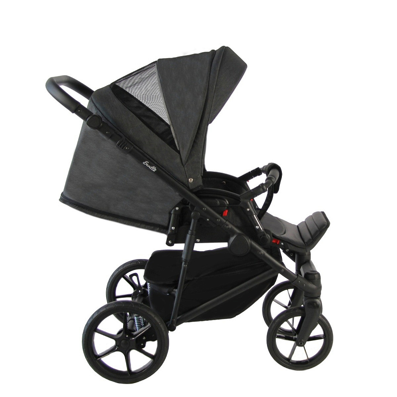 Детская коляска Sevillababy Alterro 2 в 1 чёрный