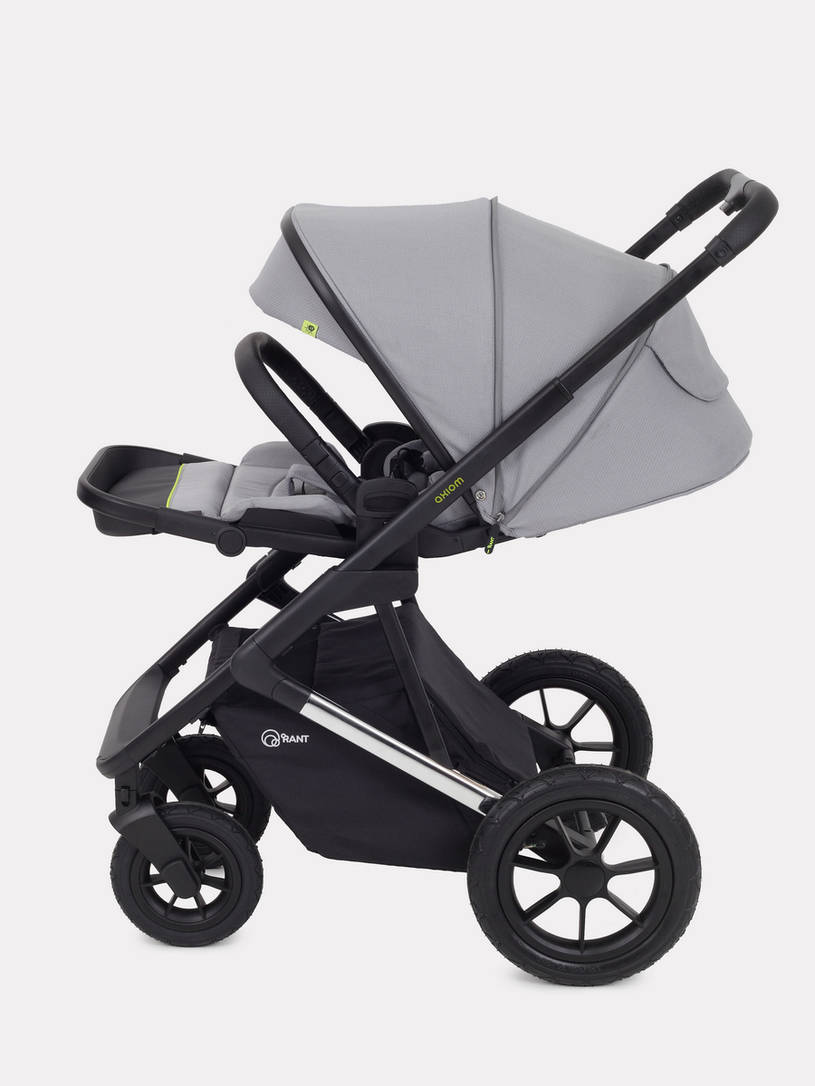 Коляска 2 в 1 Rant Axiom Grey