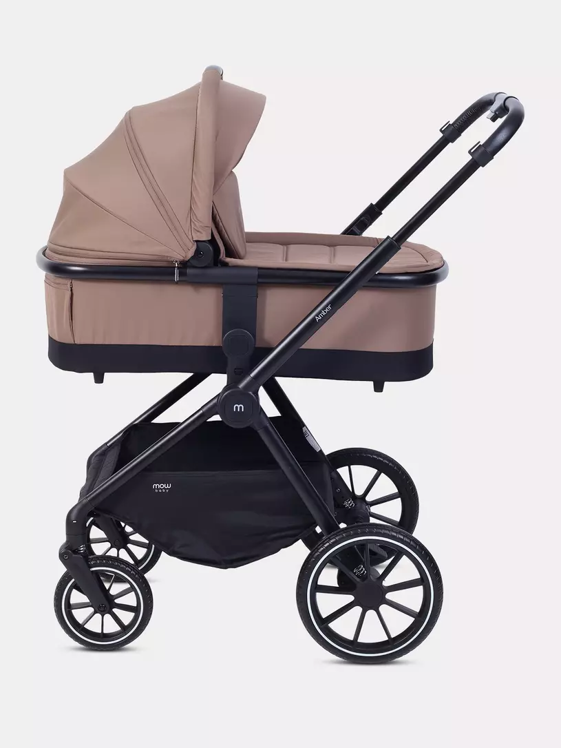 Коляска 3 в 1 Mowbaby Amber Coffee