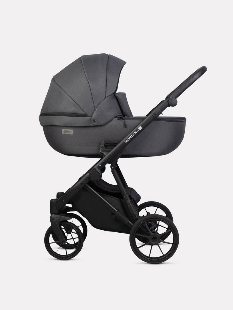 Коляска 3 в 1 Riko Basic Montana X 53 Dark grey