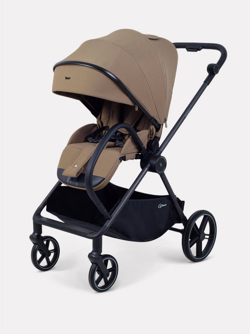 Коляска прогулочная Rant Nero Carbon Beige