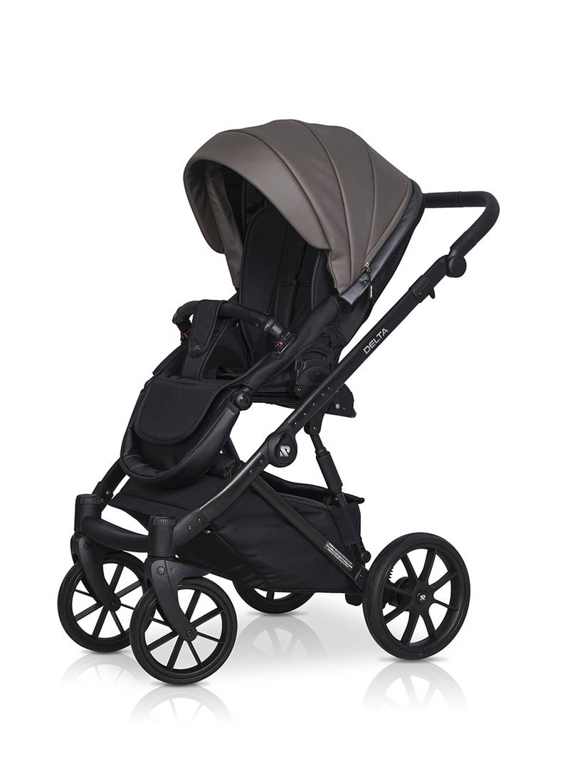 Коляска 2 в 1 RIKO BASIC DELTA ECCO 12 Mokka