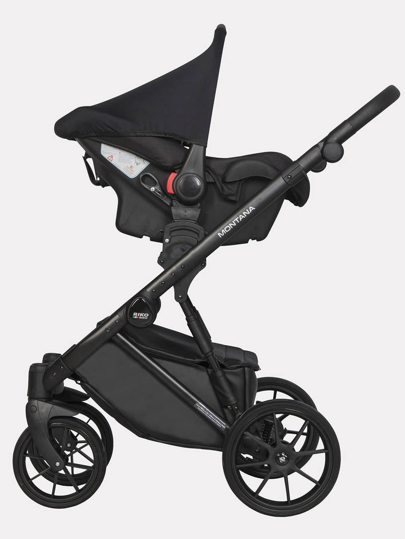 Коляска 3 в 1 Riko Basic Montana Ecco 23 Grey