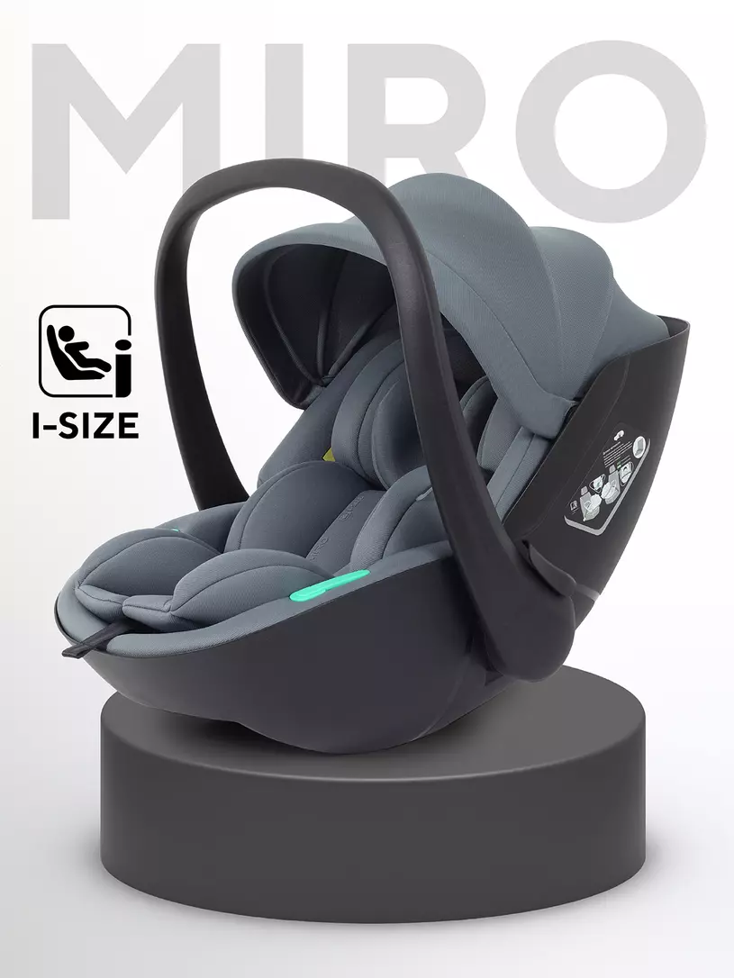 Автокресло Rant Miro (40-87см), Graphite
