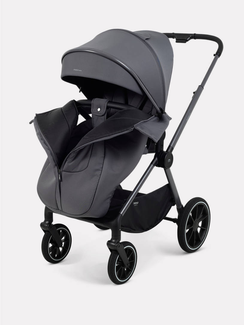 Коляска 2 в 1 Mowbaby Amber PRO Graphite