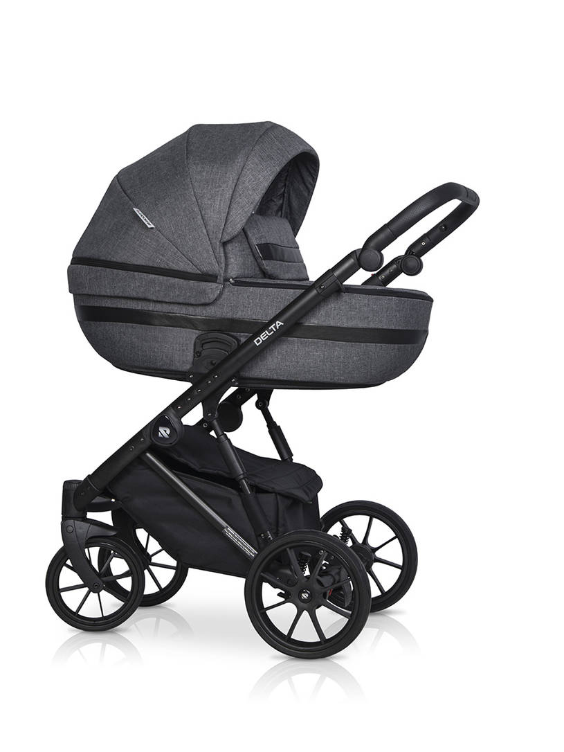 Коляска 2 в 1 RIKO BASIC DELTA 05 Carbon