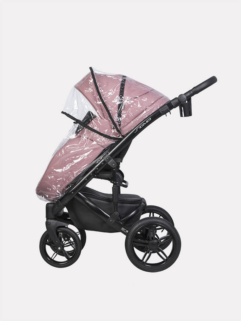 Коляска 2 в 1 Riko Sigma Pro Energy pink