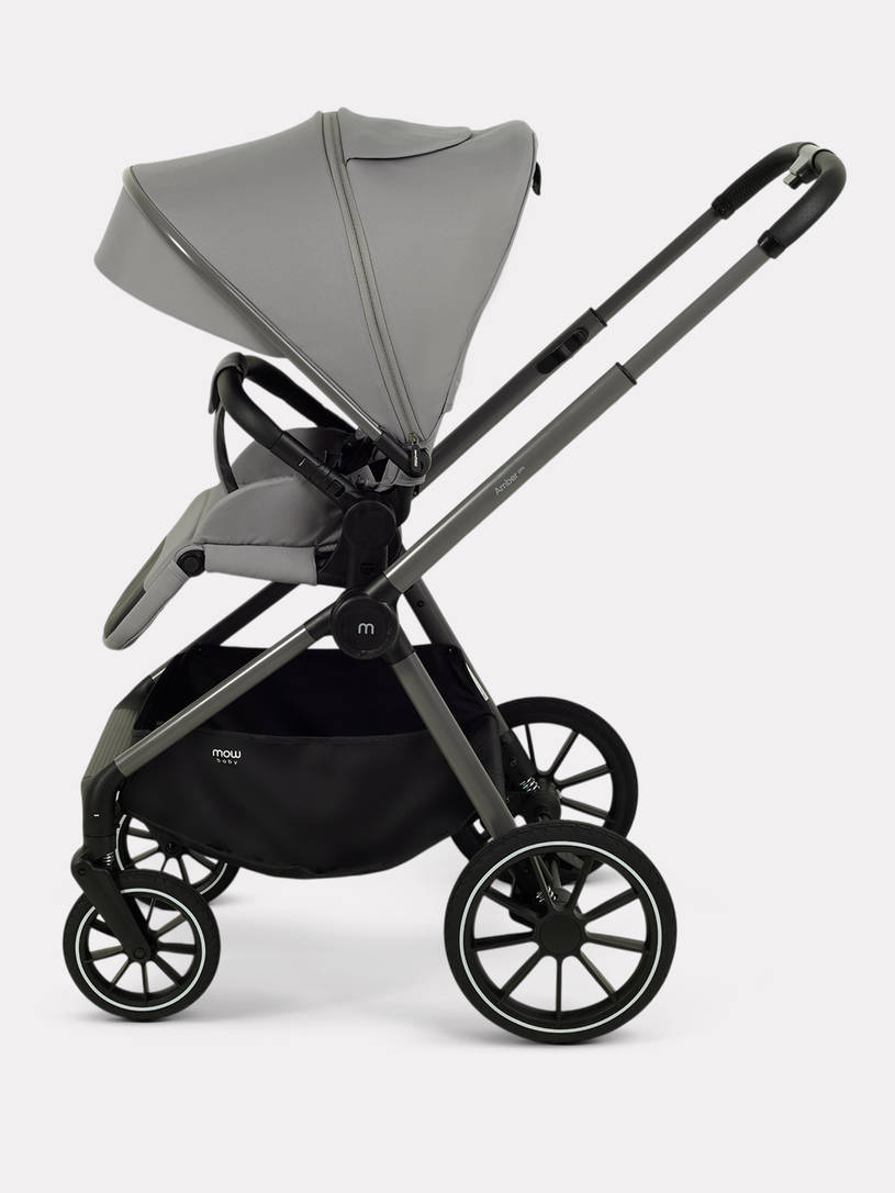 Коляска 2 в 1 Mowbaby Amber PRO Grey