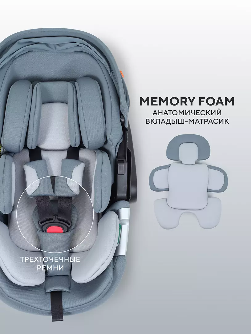 Автокресло Rant Aster Zero (40-87см) Graphite