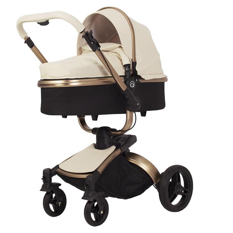 Модульная Коляска 2 в 1 Rant Nest бело-бежевый