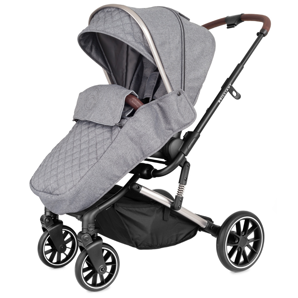 Коляска 2 в 1 Rant Brilliant Koala Grey темно-серый