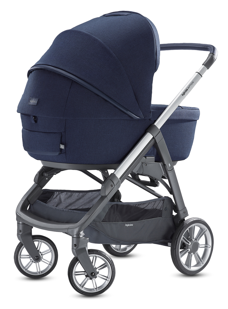Коляска 2 в 1 Inglesina Aptica с подставкой под люльку Stand Up, Portland Blue
