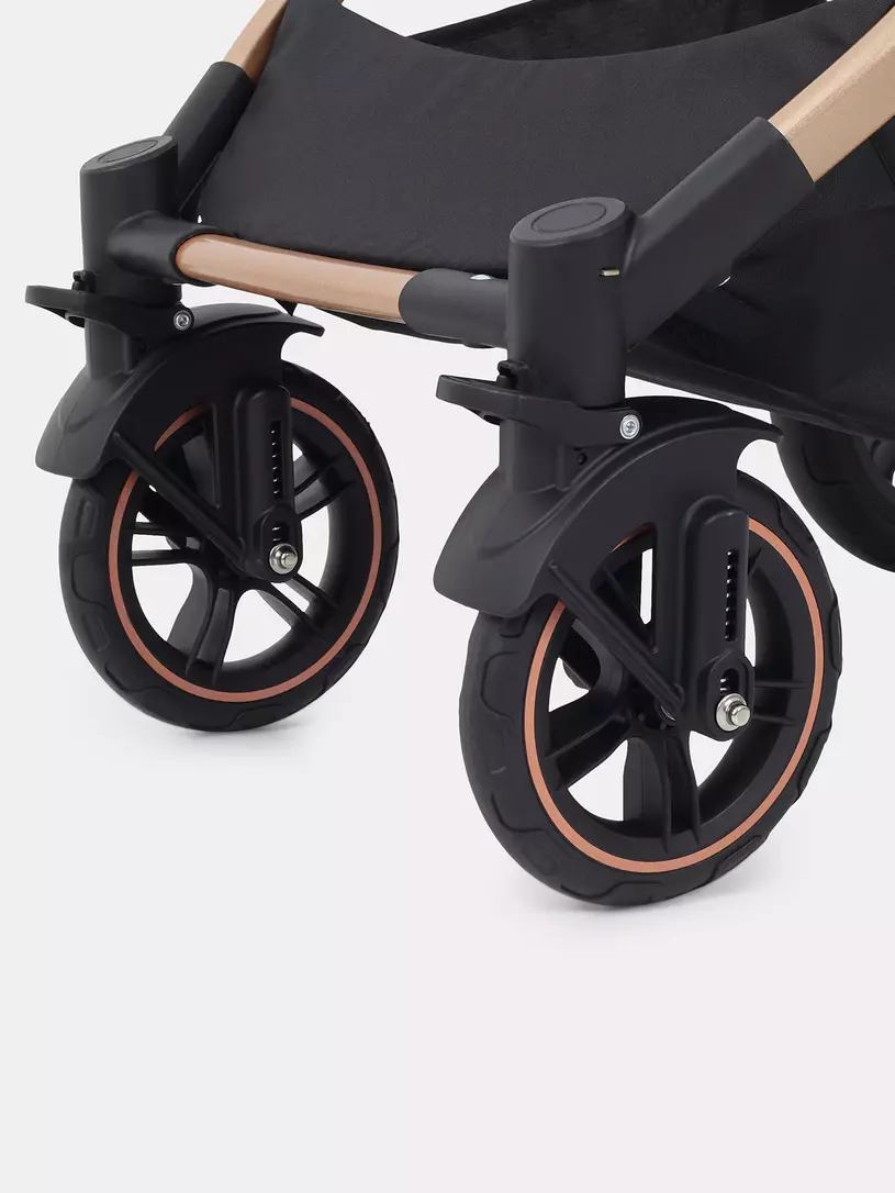 Коляска-трансформер 3 в 1 Mowbaby Jasper Gold black
