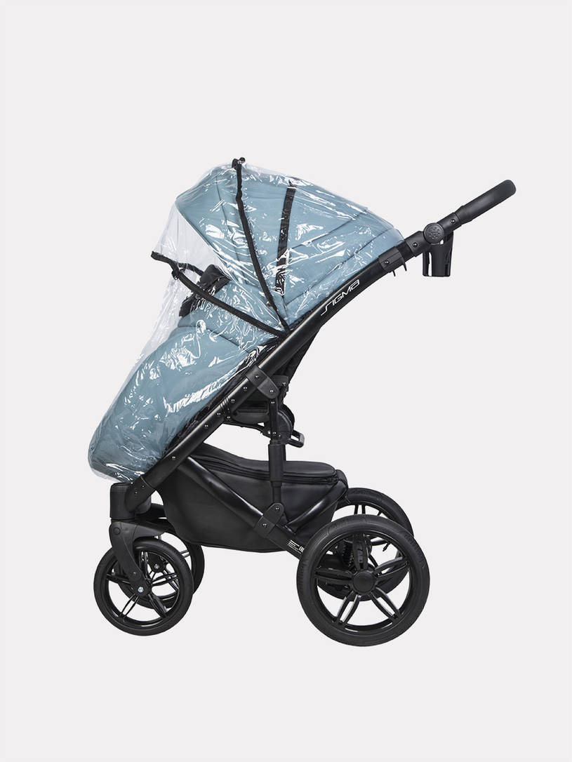 Коляска 2 в 1 Riko Sigma Pro Сrystal blue