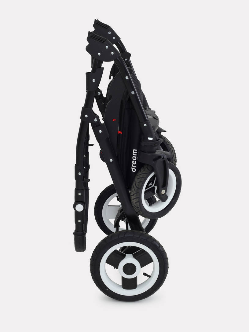 Коляска 3 в 1 Rant Dream 07 серый-желтый