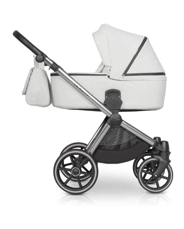 Коляска 3 в 1 Riko Qubus 04 белый
