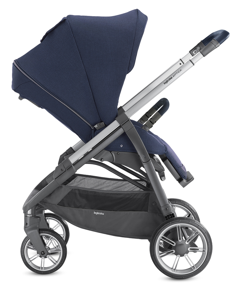 Коляска 2 в 1 Inglesina Aptica с подставкой под люльку Stand Up, Portland Blue