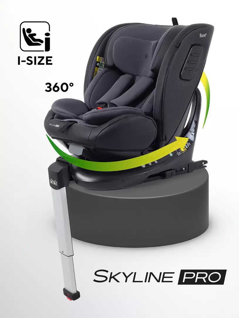 Автокресло Rant Skyline Pro Isofix (40-150 см) Grey