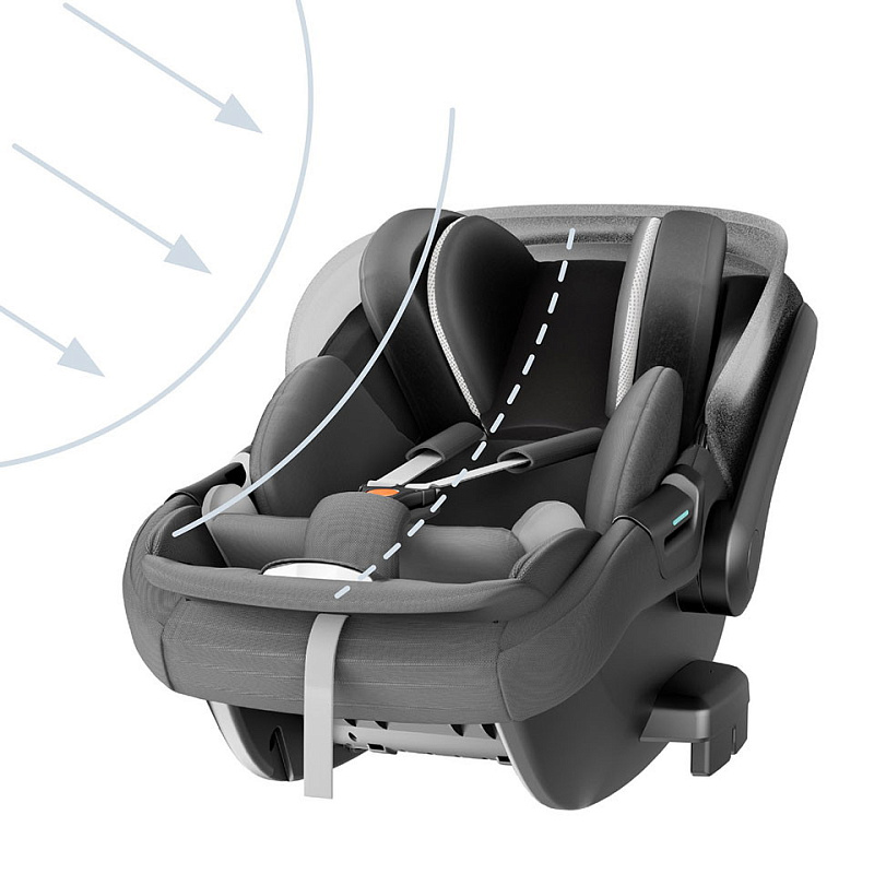 Автокресло Inglesina Darwin Infant Recline (0-13 кг), Velvet Grey