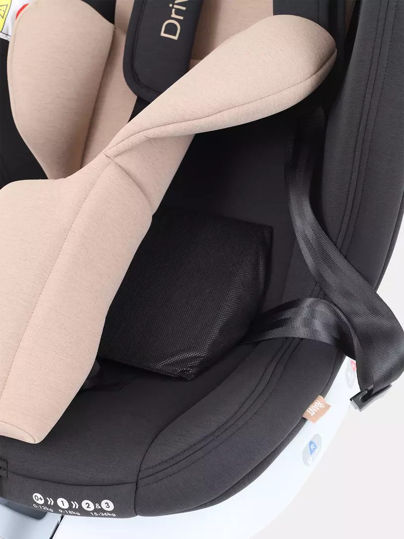 Автокресло Rant Drive Isofix 0/1/2/3 (0-36 кг) Beige