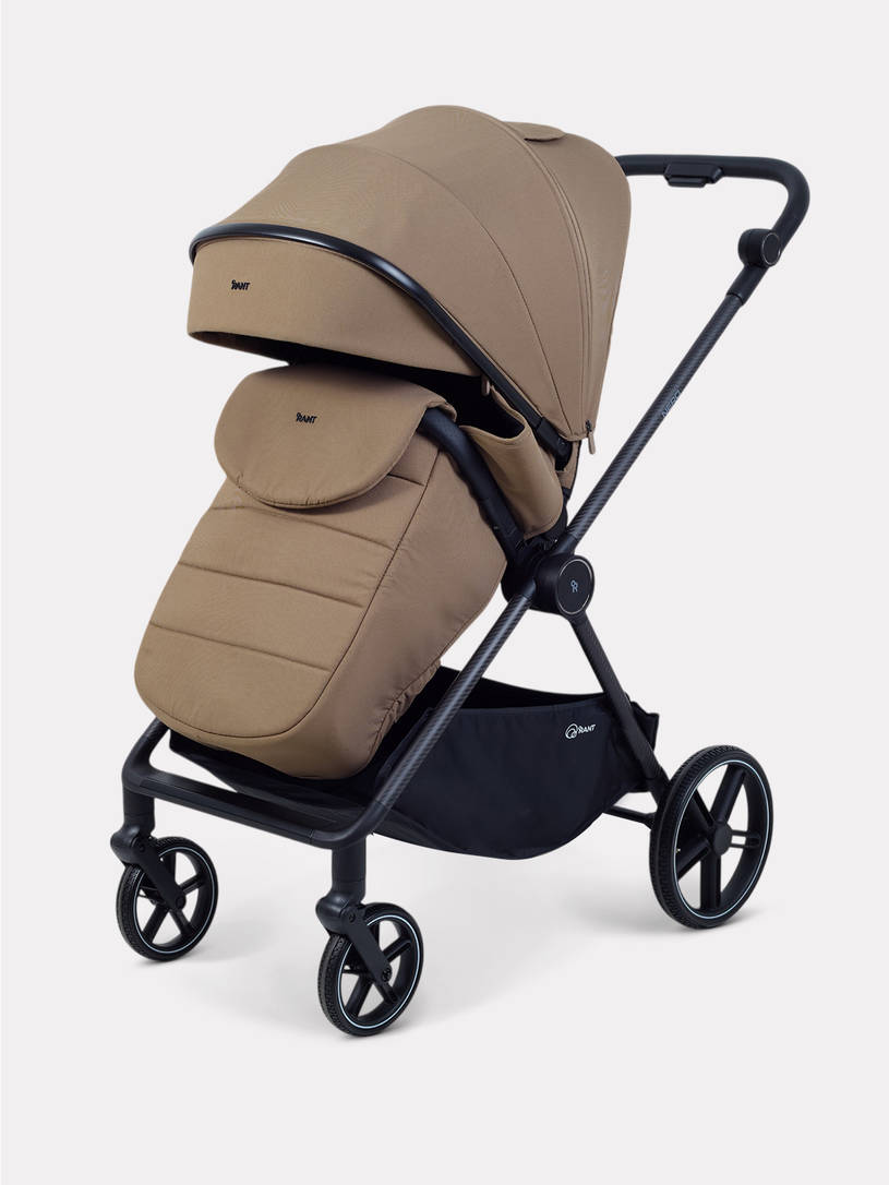 Коляска прогулочная Rant Nero Carbon Beige