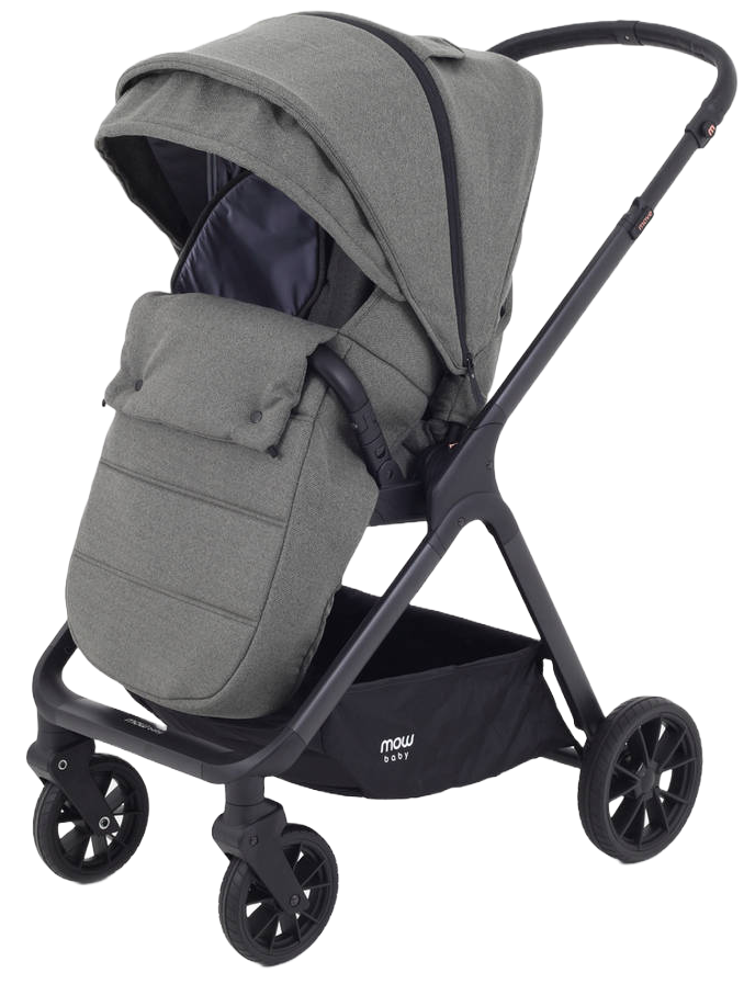 Коляска прогулочная MOWBaby MOVE MB550 Grey (Green)