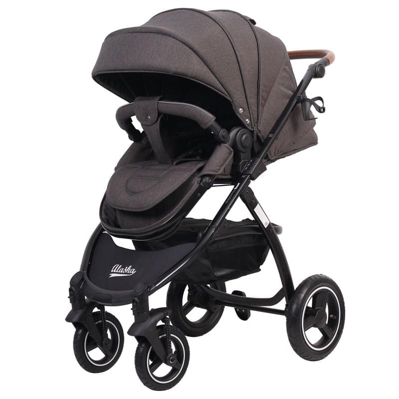 Коляска 3 в 1 Rant Alaska черный