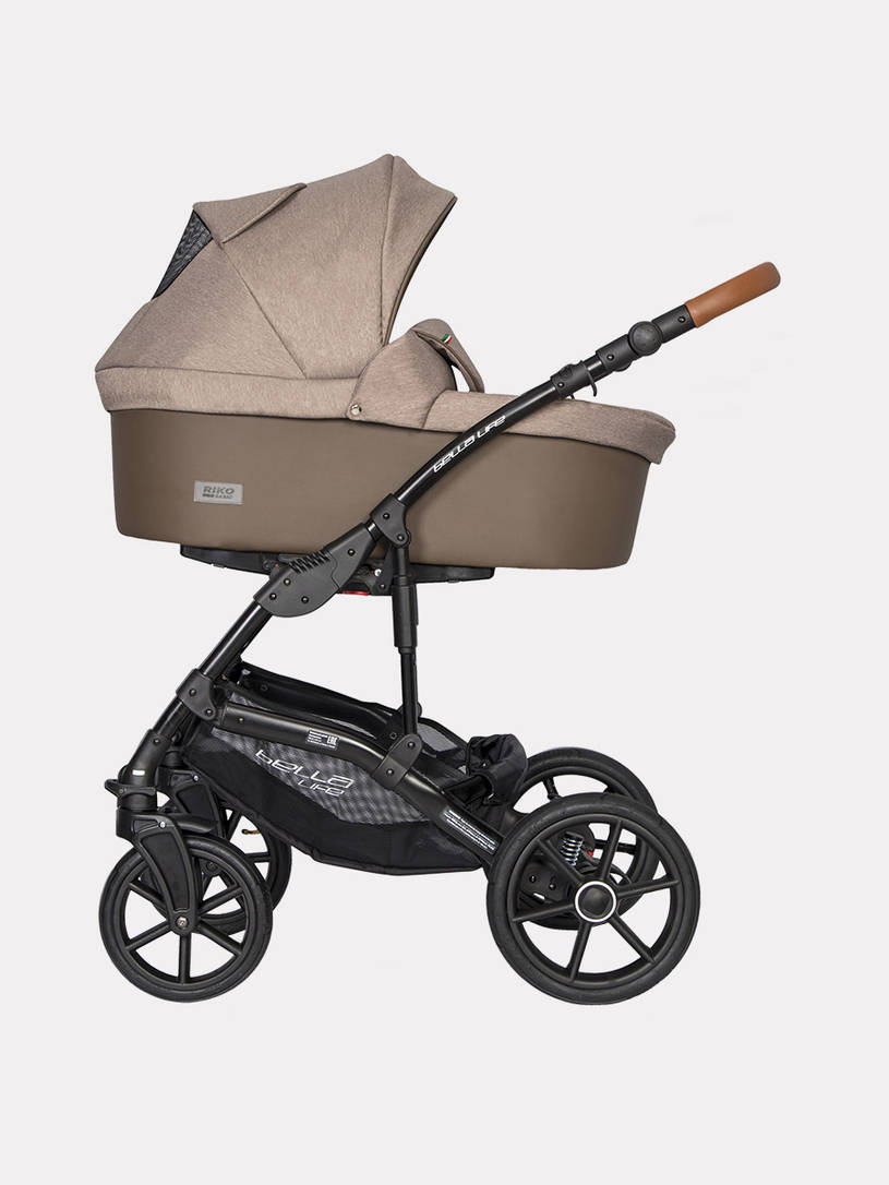 Коляска 3 в 1 Riko Basic Bella Life 05 mokka