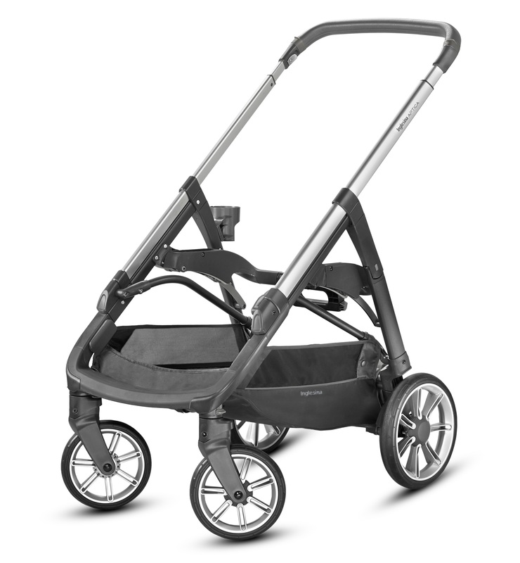 Коляска 3 в 1 Inglesina Aptica с подставкой под люльку Stand Up, Vancouver Blue