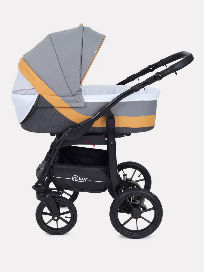 Коляска 3 в 1 Rant Patio Grey/yellow