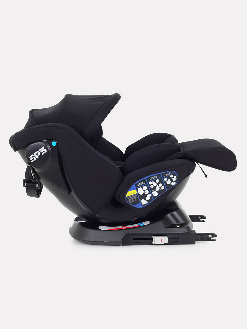 Автокресло Rant Nitro Plus isofix группа 0/1/2/3 (0-36 кг) Black