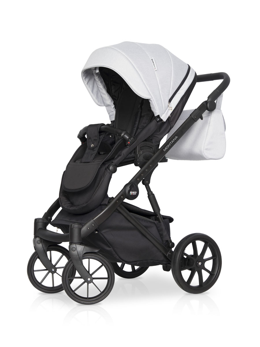 Коляска 3 в 1 Riko Basic Montana 03 серый