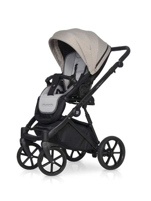 Коляска 3 в 1 Riko Nano Pro 04 Camel золотой