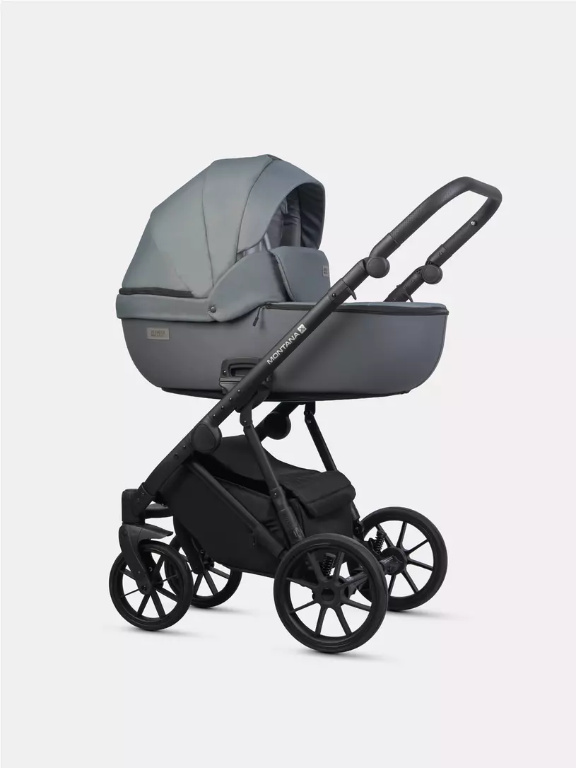 Коляска 3 в 1 Riko Basic Montana X Plus 45 Grey
