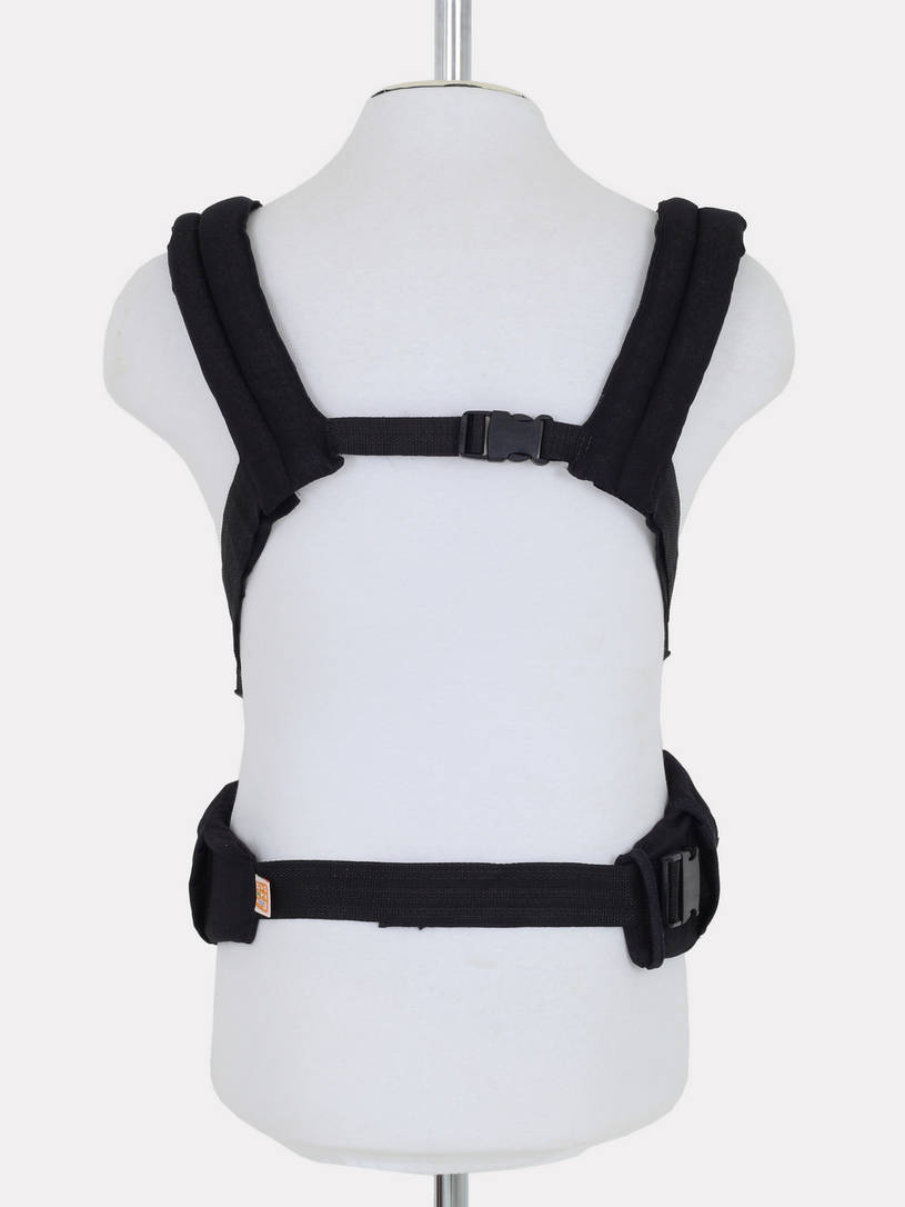 Рюкзак-кенгуру Топотушки Деним стежка черный