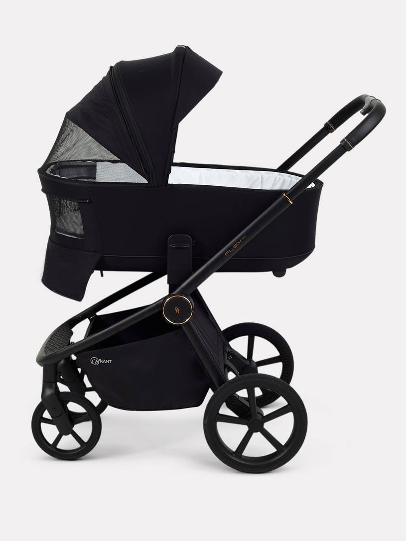 Коляска 2 в 1 Rant Flex Soft Therm Gold black