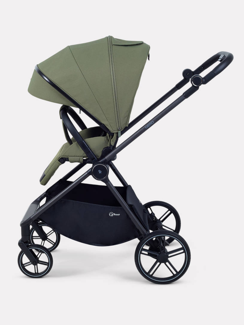 Коляска прогулочная Rant Nero Carbon Green
