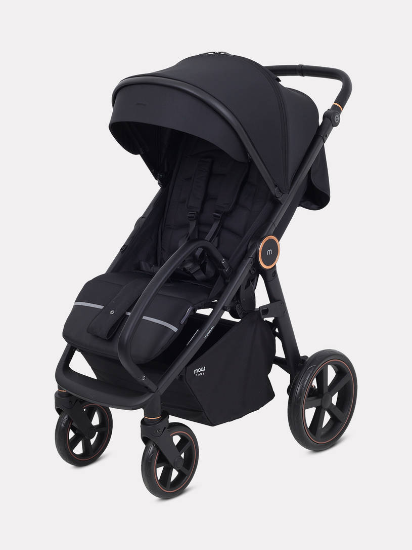 Коляска прогулочная Mowbaby Trail 2025 Black