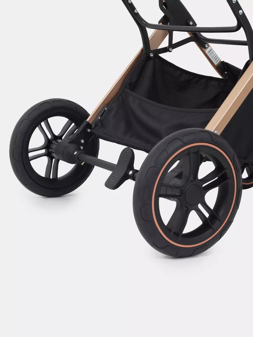 Коляска-трансформер 3 в 1 Mowbaby Jasper Gold black