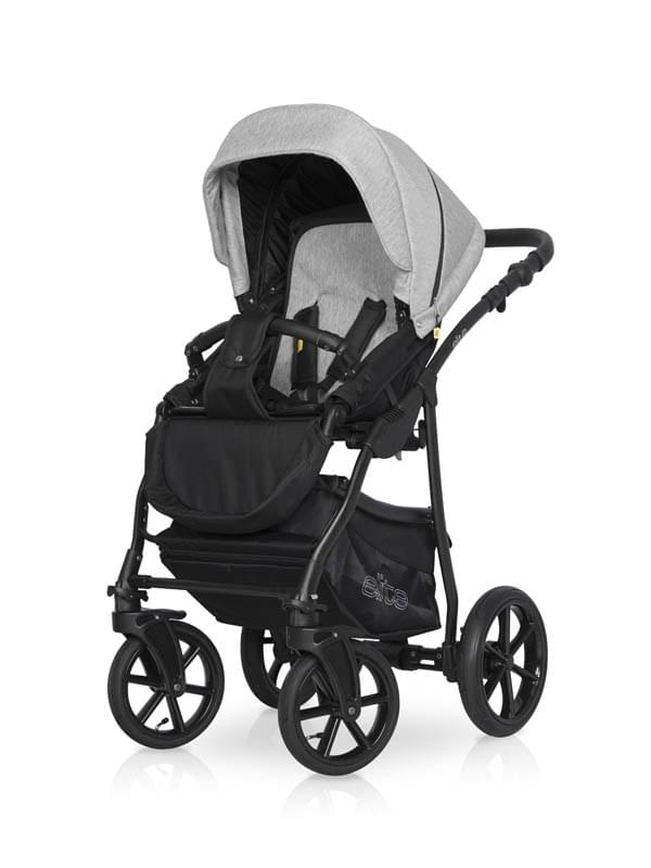 Коляска 2 в 1 Expander Elite 03 Silver светло-серый серый