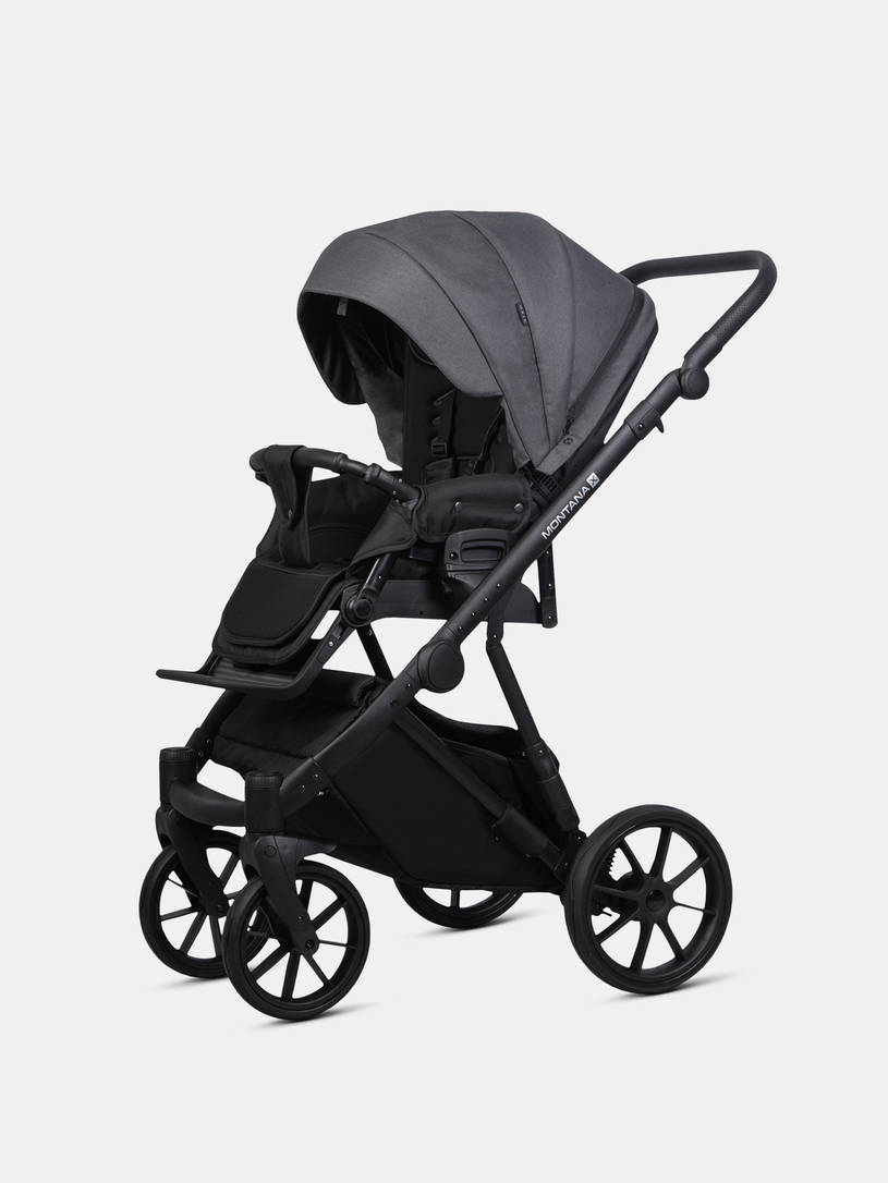 Коляска 2 в 1 Riko Basic Montana X 53 Dark grey