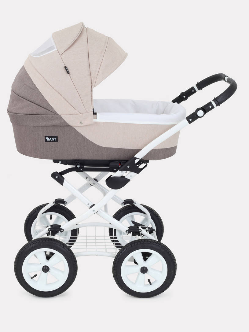 Коляска 2 в 1 Rant Siena Classic 10 коричнево-бежевый