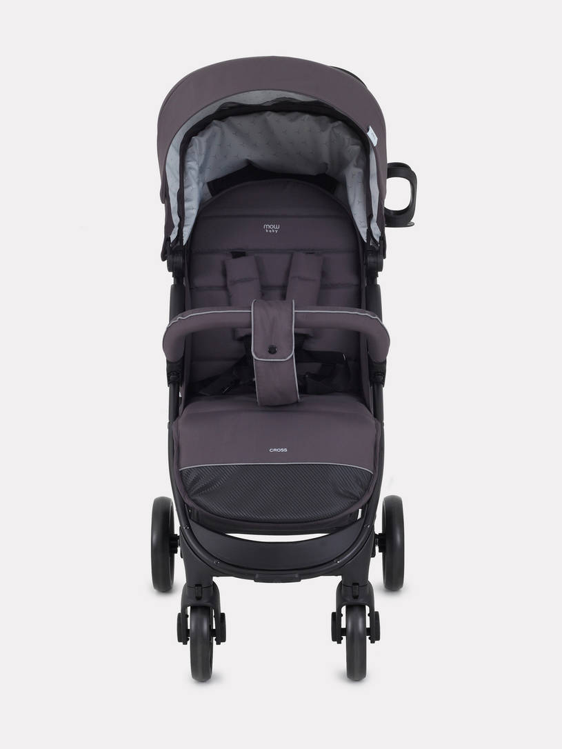 Коляска прогулочная Mowbaby Cross 2024 carbon