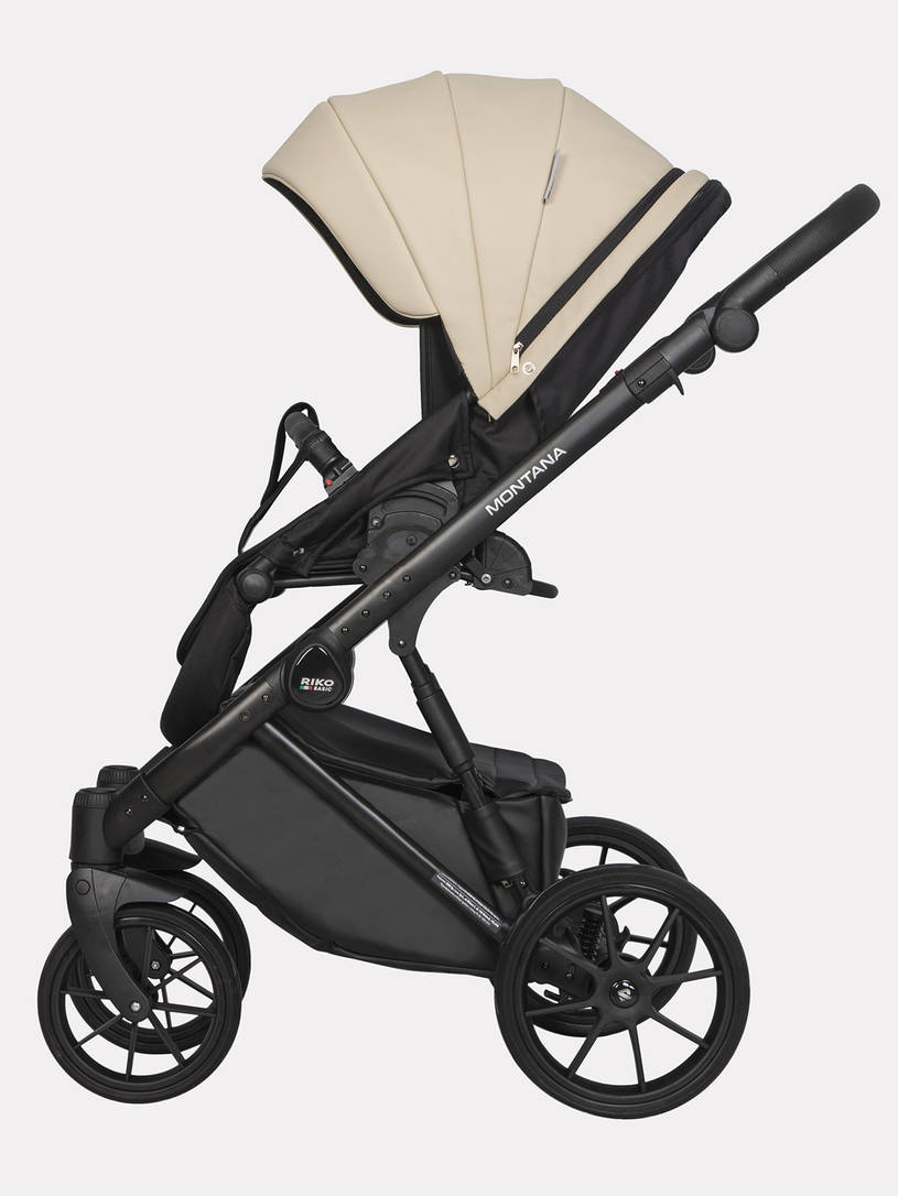 Коляска 2 в 1 Riko Basic Montana Ecco 15 ivory beige