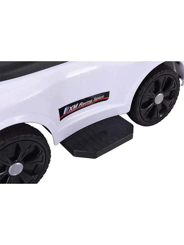 Детская каталка Sevillababy XM Racing 3 в 1 с ручкой 815-2 white/белый